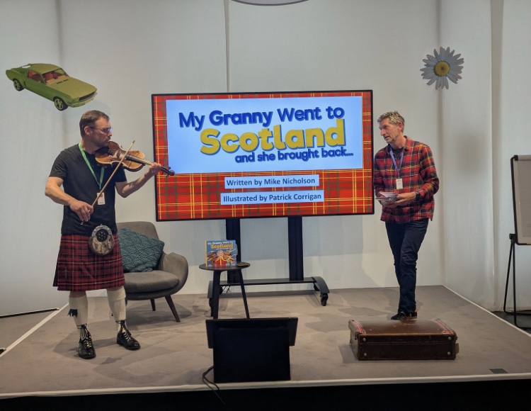 Mike Nicholson - author, writer, children's author, consultant, Scotland, UK