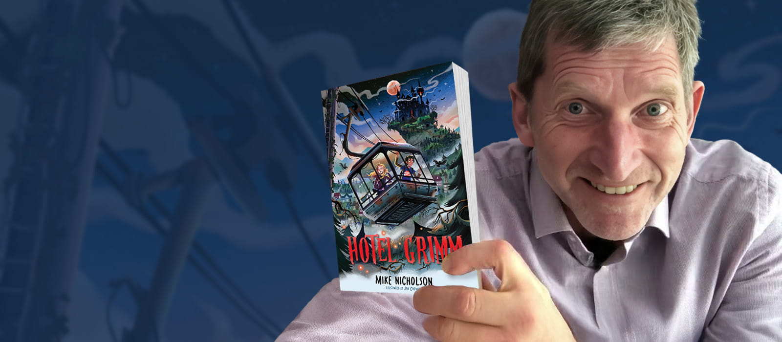 Mike Nicholson - author, writer, children's author, consultant, Scotland, UK